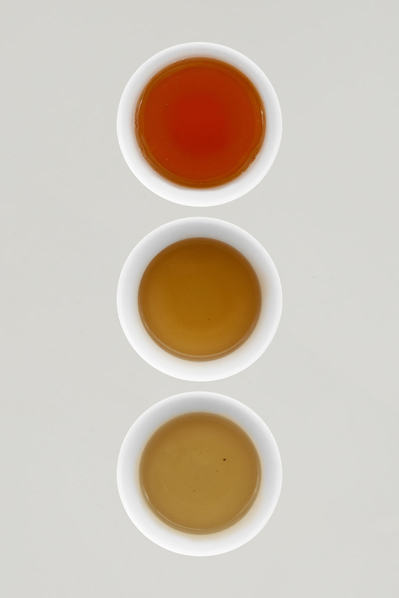 Tea Set – Lao Shou Mei, Oriental Beauty and Jasmine Red